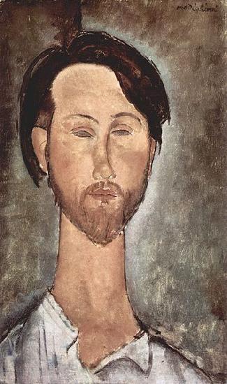 Amedeo Modigliani Portrat des Leopold Zborowski oil painting image